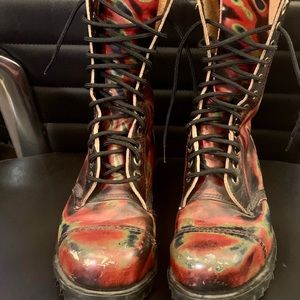 Getta Grip by Doc Marten Multi Colored Boots UK 5